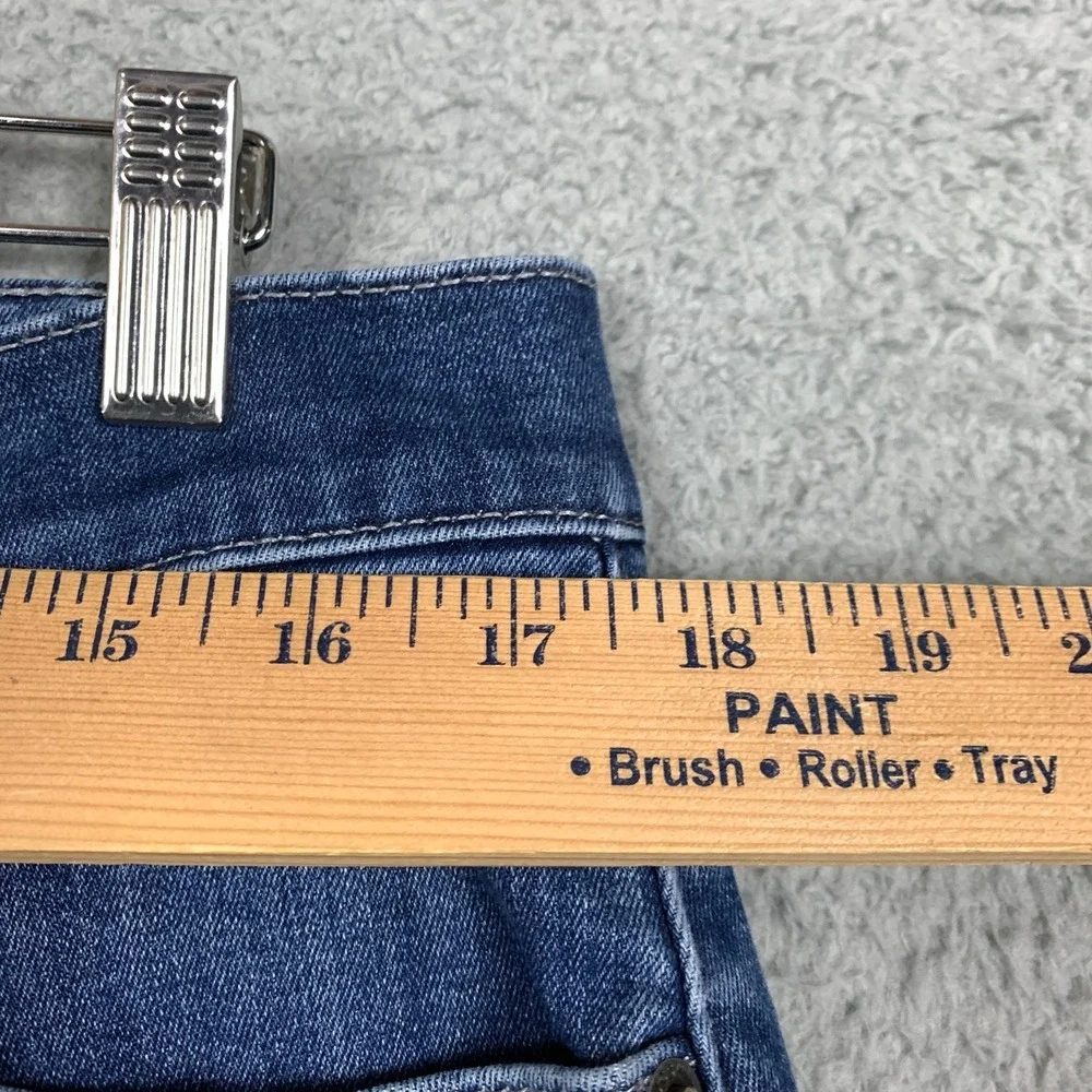 Mugsy Kinzies Jeans Mens 35 x 30 Blue Straight Leg Stretch Denim Casual Flexible